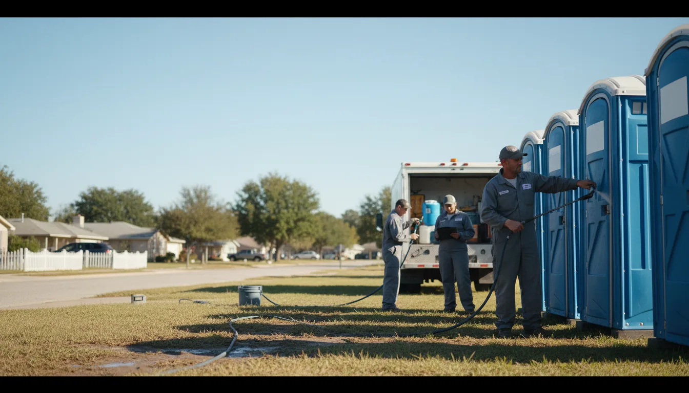 Long-Term Portable Toilet Rental in Mccracken, KS near me